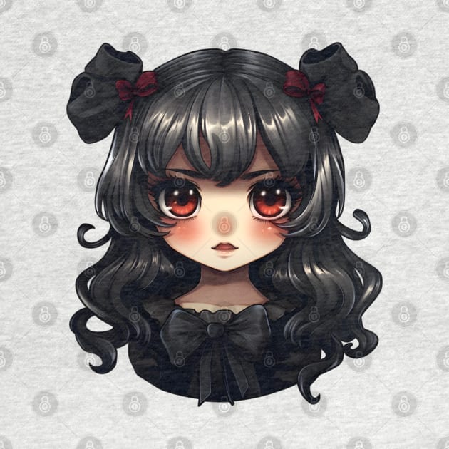 Gothic lolita anime by beangeerie